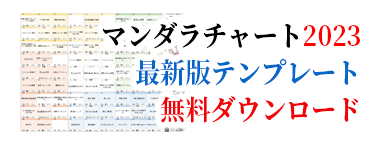 マンダラチャートテンプレート無料ダウンロード